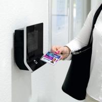 890519 Durable Transparent Polystyrene Name Badge