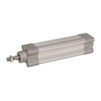 p1f-s032ms-0050-0000 Parker 50 mm Pneumatic Piston Rod Cylinder - P1F-S Series, Double Acting Acting