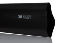 te100046115 3M Halogen Free Heat Shrink Tubing, Black 39mm Sleeve Dia. x 1m Length 3:1 Ratio, GTI-3000 Series