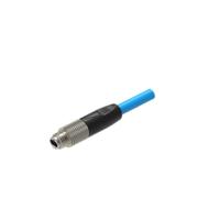 935100022-rsmgvs-8m-99815-m Lumberg AutomationRSMGVS-8M-998, 15m, Blue M8 to Male Unterminated, Tinned Copper Shielded, Terminated Polyurethane