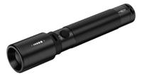 1600-0150 Ansmann Future T-Series LED Torch Black - Rechargeable 1000lm, 168.4 mm