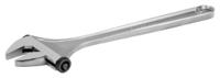 97c Bahco Adjustable Spanner, 750 mm Overall, 77mm Jaw Capacity, Metal Handle