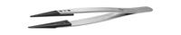 2asvrsa1 ideal-tek 130 mm, Stainless Steel, Straight, ESD Tweezers