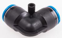 qsl-12 Festo QSL Series Elbow Tube-toTube Adaptor, Push In 12 mm to Push In 12 mm, Tube-to-Tube Connection Style, 153074