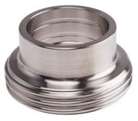 918-6349 RS PRO Stainless Steel Pipe Fitting, Straight Circular Fitting 40.2mm