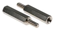 221-162 RS PRO Standoff, M3 x M3 Thread, 20mm Body, Brass, Male/Female, 8mm Stud