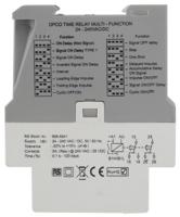 896-6841 RS PRO DIN Rail Mount Timer Relay, 24 → 240V ac/dc, 1-Contact, 0.1 s → 120days, SPDT