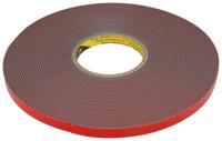 7000033141 3M 4991F, VHB Grey Foam Tape, 12.0mm x 16.50m, 2.30mm Thick