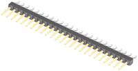 tsm-125-02-l-sh Samtec TSM Series Right Angle Surface Pin Header, 25 Contact(s), 2.54 mm Pitch, 1 Row, Unshrouded