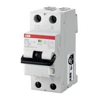 2csr255041r1164 ABB RCBO, 16A Current Rating, 1P+N Poles, 30mA Trip Sensitivity, Type C