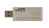 329-097 RS PRO Straight- Single Port Type USB-A, USB Mini Programmable USB Serial Line