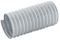 9130682540000 Contitech Grey PET, PVC Reinforced Flexible Ducting, 12m, 254mm ID
