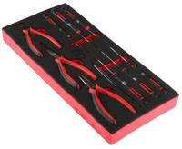 833-5919 RS PRO 10 Piece Electronics Tool Kit with Foam Inlay