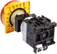 034128-t0-3-8342vsvb Eaton 6P Pole Panel Mount Isolator Switch - 20A Maximum Current, 6.5kW Power Rating, IP65