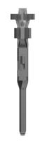 175150-1 TE Connectivity AMP Universal Power Series Male Crimp Terminal, 20AWG Min, 16AWG Max