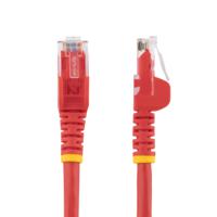 n6patc1mrd StarTech.com, 1m Cat6, Red RJ45 to Male RJ45 Male, U/UTP Unshielded, Terminated PVC Sheath
