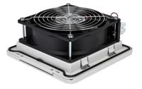 7f2090242055 Finder 7F Series Filter Fan, 24 V dc, DC Operation, 55m³/h Filtered, 55m³/h Unimpeded, IP54, 155 x 155mm