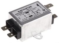 55002040 Schurter, FMW2 3A 250 V ac 60Hz, Panel Mount RFI Filter, Solder Tab, Single Phase