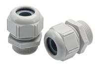 53111530 Lapp SKINTOP Series Light Grey Polyamide Cable Gland, M25 Thread, 30mm min., 33.6mm max., IP69