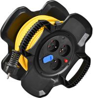1169771150 brennenstuhl 15m 3 Socket Type E - French Cable Reel Open Reel, 230 V, IP20