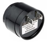 535-8477 RS PRO 87dB Panel Mount Continuous Internal Piezo Buzzer, 42.5 (Dia.) x 33mm, 60V ac/dc Min, 250V ac/dc Max