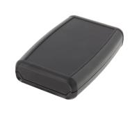1553wbbk Hammond 1553W Series Black ABS, Plastic Enclosure, IP65, Black Lid, 117 x 79 x 25mm