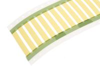hx-sce-48-50-4 TE Connectivity HX-SCE Yellow Heatshrink Labels, 50mm Width, 1000 Qty