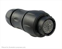 uts1jc1419s Souriau Sunbank by Eaton Circular Connector, 19 Contacts, In-Line, Standard Connector, Plug, Female, IP68, IP69K, UTS