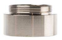 52004110 Lapp Cable Gland Adaptor, PG36 Exterior Thread, PG42 Interior Thread, Nickel Plated Brass, SKINDICHT Series
