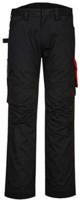 pw240bzr40 Portwest PW240 Unisex's Black, Grey 35% Cotton, 65% Polyester, Size 40 31in L