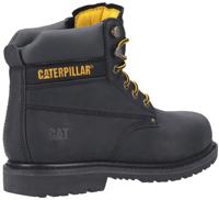 p724621 CAT P724621 Black Steel Toe Capped Unisex Safety Boots, UK 10, EU 44