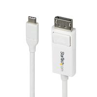 cdp2dp2mbw StarTech.com USB C to DisplayPort Adapter, USB C,  - up to 4K @ 60Hz