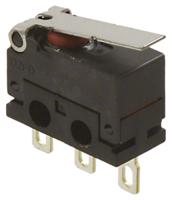 d2fd-2l1-1h Omron Hinge Lever Micro Switch, Solder Lug Terminal, 2 A @ 30 V dc, SP-CO, IP6X