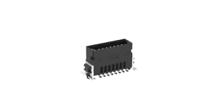 254536-254536-e ERNI SMC Series Vertical Surface PCB Header, 16 Contact(s), 1.27 mm Pitch, 2 Row, Shrouded