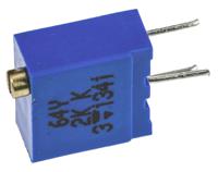 m64y202kb40 2kΩ, Through Hole Trimmer Potentiometer 0.5W Top Adjust Vishay, 64Y