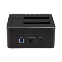 sdock2u33v StarTech.com USB 3.0 Hard Drive Docking Station for 2 Drives SATA Hard Drive 2.5 x 3.5in