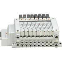 vv5qc11-04c6fd0 SMC VV5QC series 4 station M5 Manifold Base for use with VQC1000 Valve
