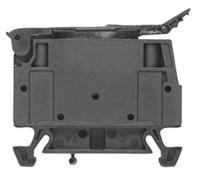 1880420000 Weidmuller W Series Black Fused DIN Rail Terminal, 4mm², Single-Level, Screw Termination, Fused