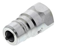 745-4722 RS PRO Steel Male Hydraulic Quick Connect Coupling, BSP 3/8 Male