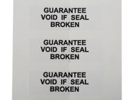 445-3767 RS PRO Adhesive Pre-Printed Adhesive Label-Guarantee Broken-. Quantity: 180