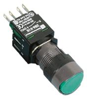 xb6aa31b Schneider Electric Harmony XB6 Series Push Button, Panel Mount, 16mm Cutout, SPST, IP65