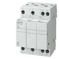 3nw7363 Siemens 20A Fuse Holder for 8 x 32mm Fuse, 3P+N, 400V