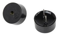 771-6910 RS PRO 85dB Through Hole Square Wave External Piezo Buzzer, 12 x 5.5mm, 1V ac Min, 20V ac Max