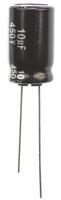 eeued2w100 Panasonic 10μF Aluminium Electrolytic Capacitor 450V dc, Radial, Through Hole - EEUED2W100