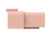 dt04-6p-te09 TE Connectivity, DT04-6P Automotive Connector Plug Brown Cable 6 Way, Cable Termination DT04-6P-TE09