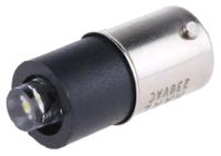 215-997-76-38 Marl White LED Indicator Lamp, 230V ac, BA9s Base, 4.8mm Diameter, 450mcd