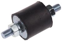 3030vv20-60 FIBET M8 Anti Vibration Mount, Male to Male Bobbin with 64.8kg Compression Load