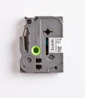 tze-s211 Brother Black on White Label Printer Tape, 8 m Length, 6 mm Width