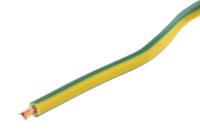 902-8381 RS PRO Green/Yellow 1mm² Hook Up Wire, 17 AWG, 29/0.2 mm, 100m, PVC Insulation