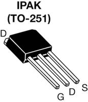 sihu5n80ae-ge3 Vishay SiHU5N80AE Type N-Channel MOSFET, 4.4 A, 800 V Enhancement, 3-Pin IPAK SIHU5N80AE-GE3